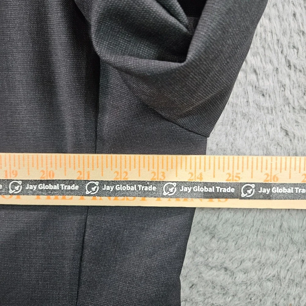 Brooks Brothers 46L Wool Suit Blazer Men Charcoal‎ Gray - Please Read